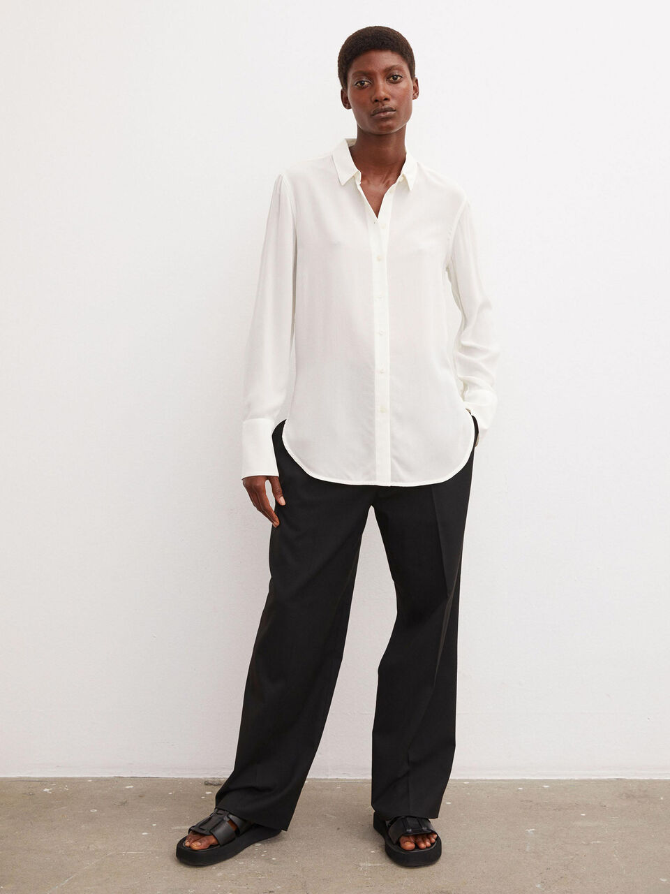 Chemise en soie Calani Chemise en soie Calani
