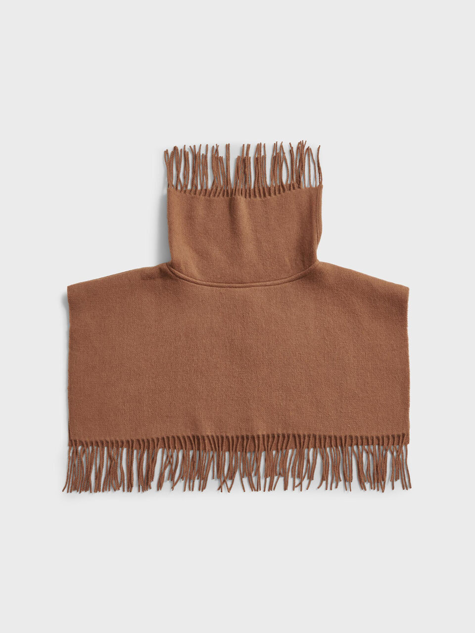 Turtla wool fringe bib Turtla wool fringe bib
