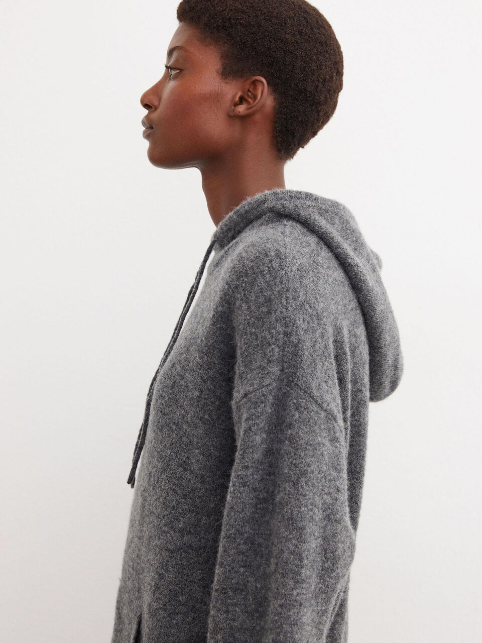 Agatea wool-blend hoodie Agatea wool-blend hoodie