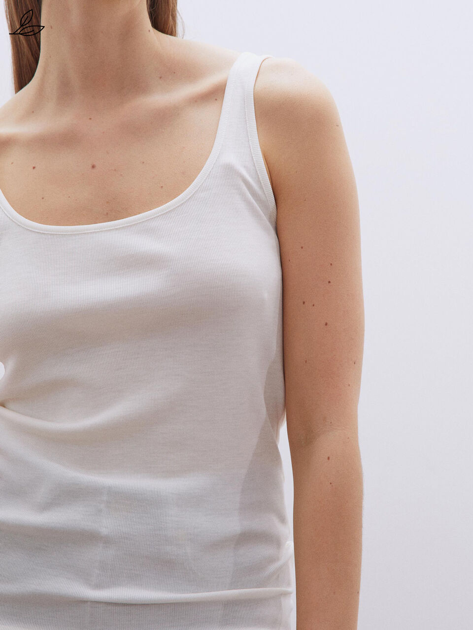 Caline ribbed-knit tank top Caline ribbed-knit tank top