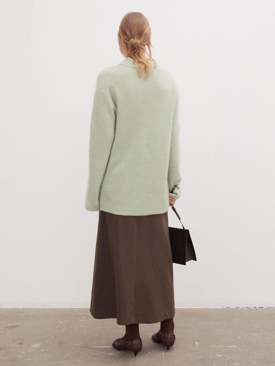 Cirla oversized mohair-blend knit sweater Cirla oversized mohair-blend knit sweater