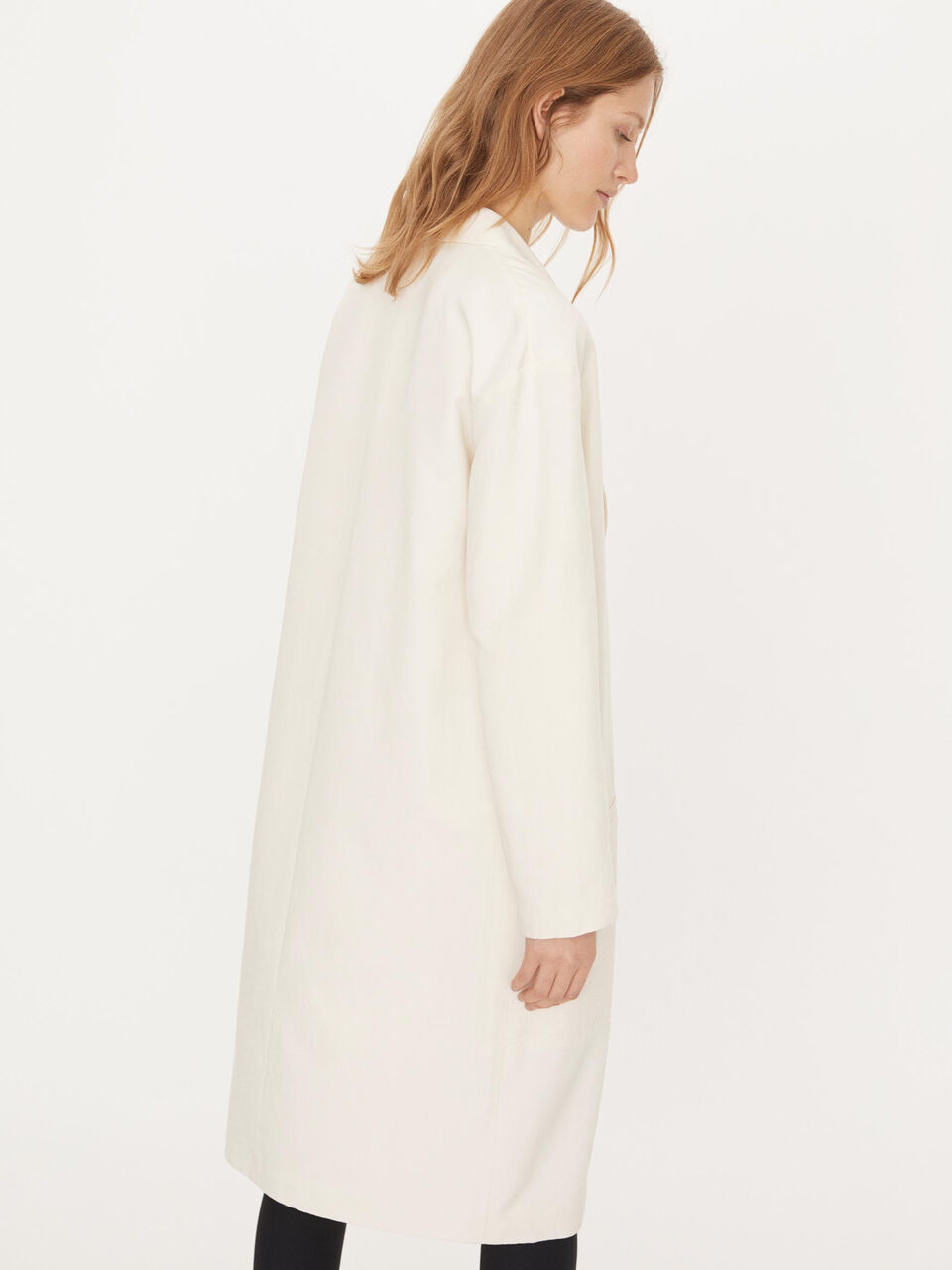 Linen-blend coat Linen-blend coat