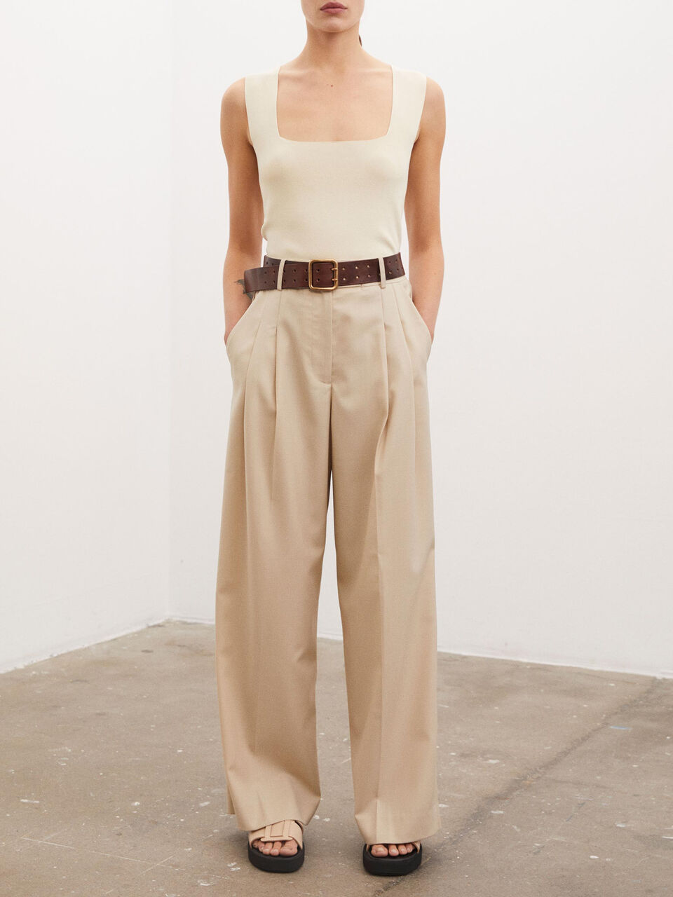Cymbaria high-waist trousers Cymbaria high-waist trousers
