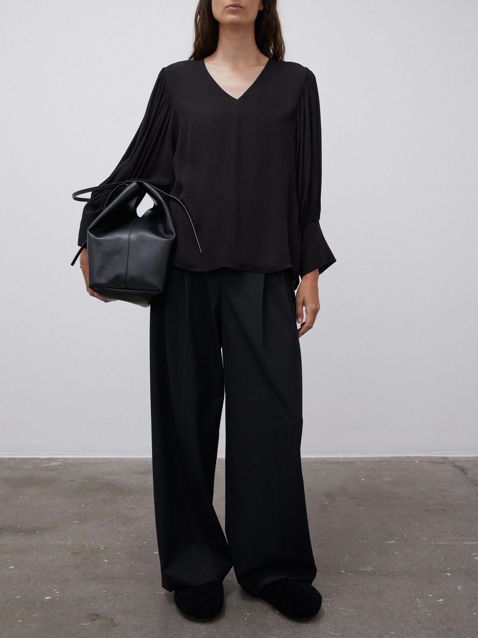 Ciparal pleated shirt Ciparal pleated shirt