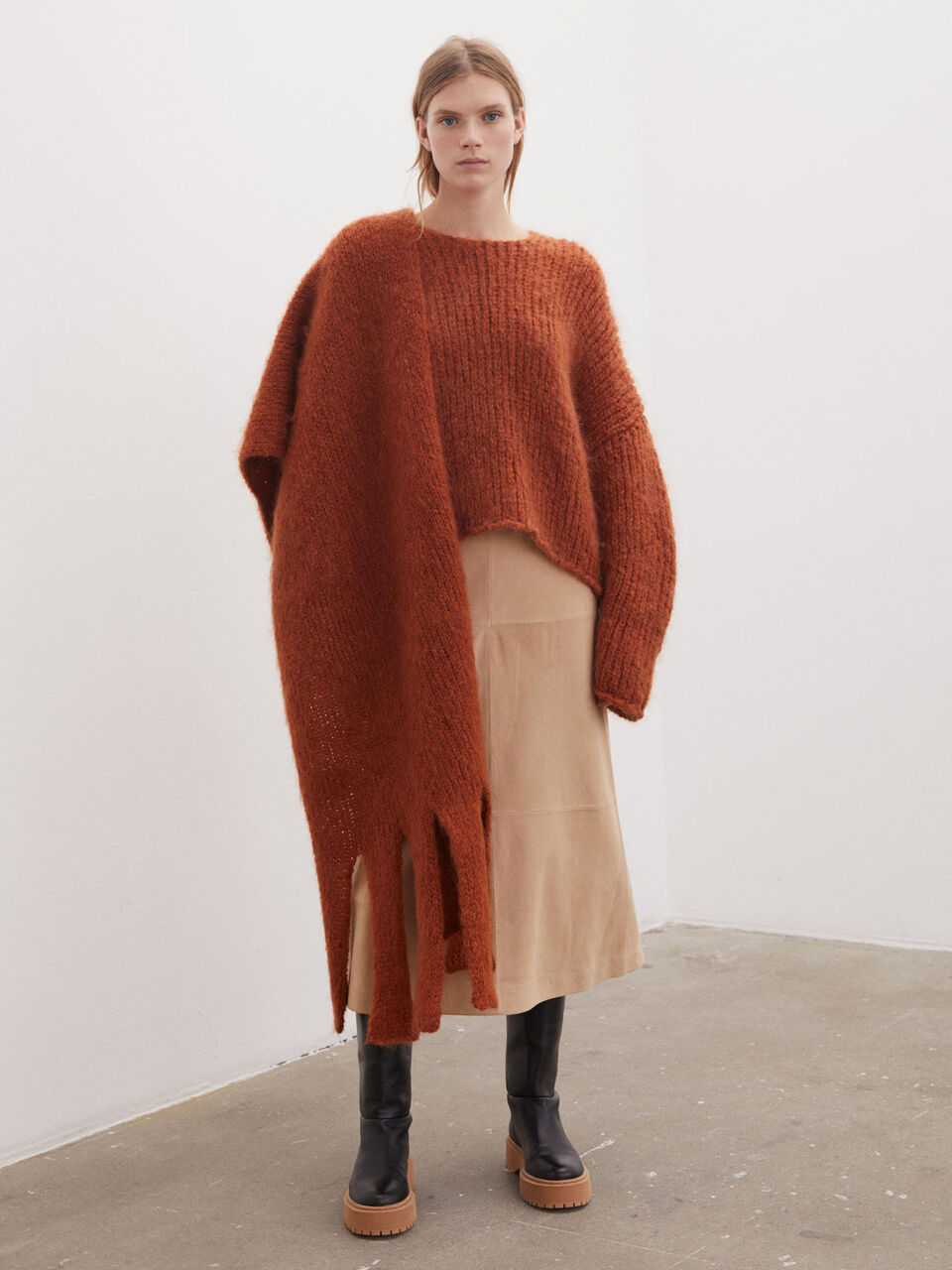 Pull en mohair mélangé Vibeca Pull en mohair mélangé Vibeca
