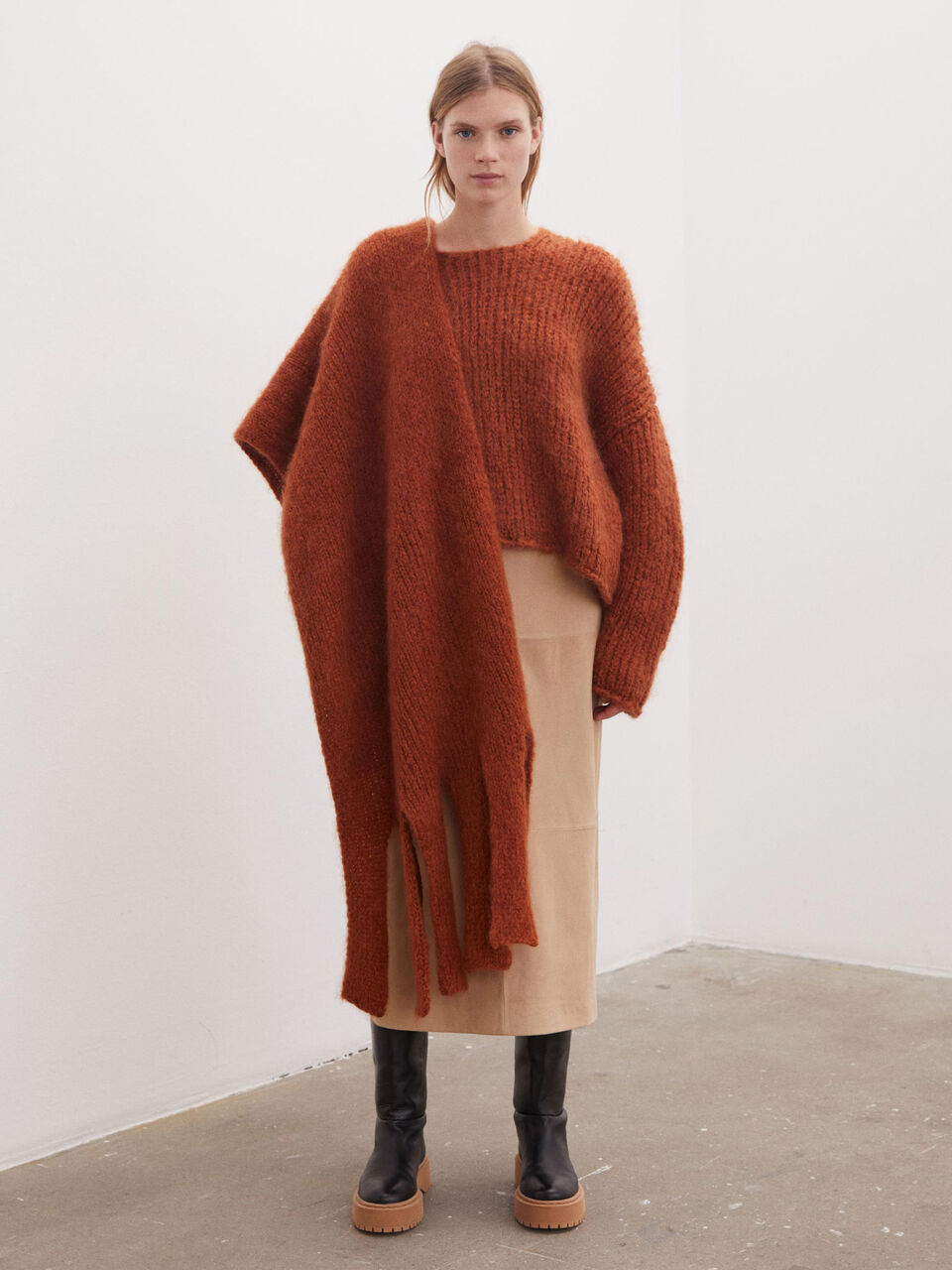 Vannah oversized fringe scarf Vannah oversized fringe scarf