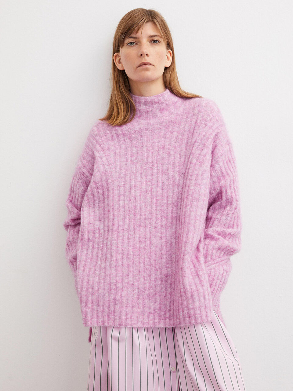 Cyrhila sweater i mohair-blanding Cyrhila sweater i mohair-blanding