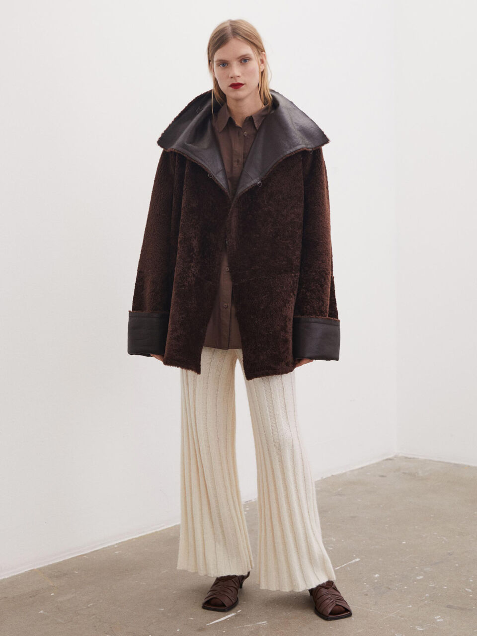 Hollyhock shearling coat Hollyhock shearling coat