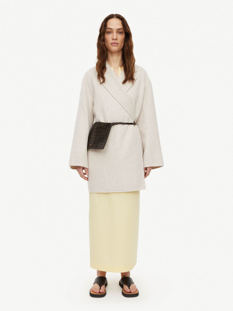 Ayvia double-breasted coat Ayvia double-breasted coat