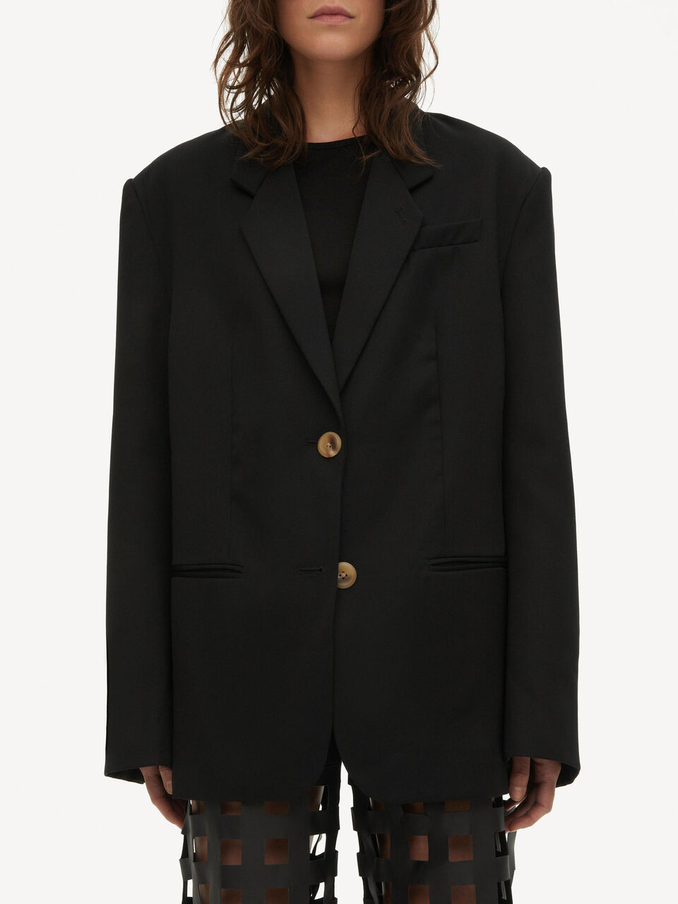 Rosettan enkeltradet blazer Rosettan enkeltradet blazer