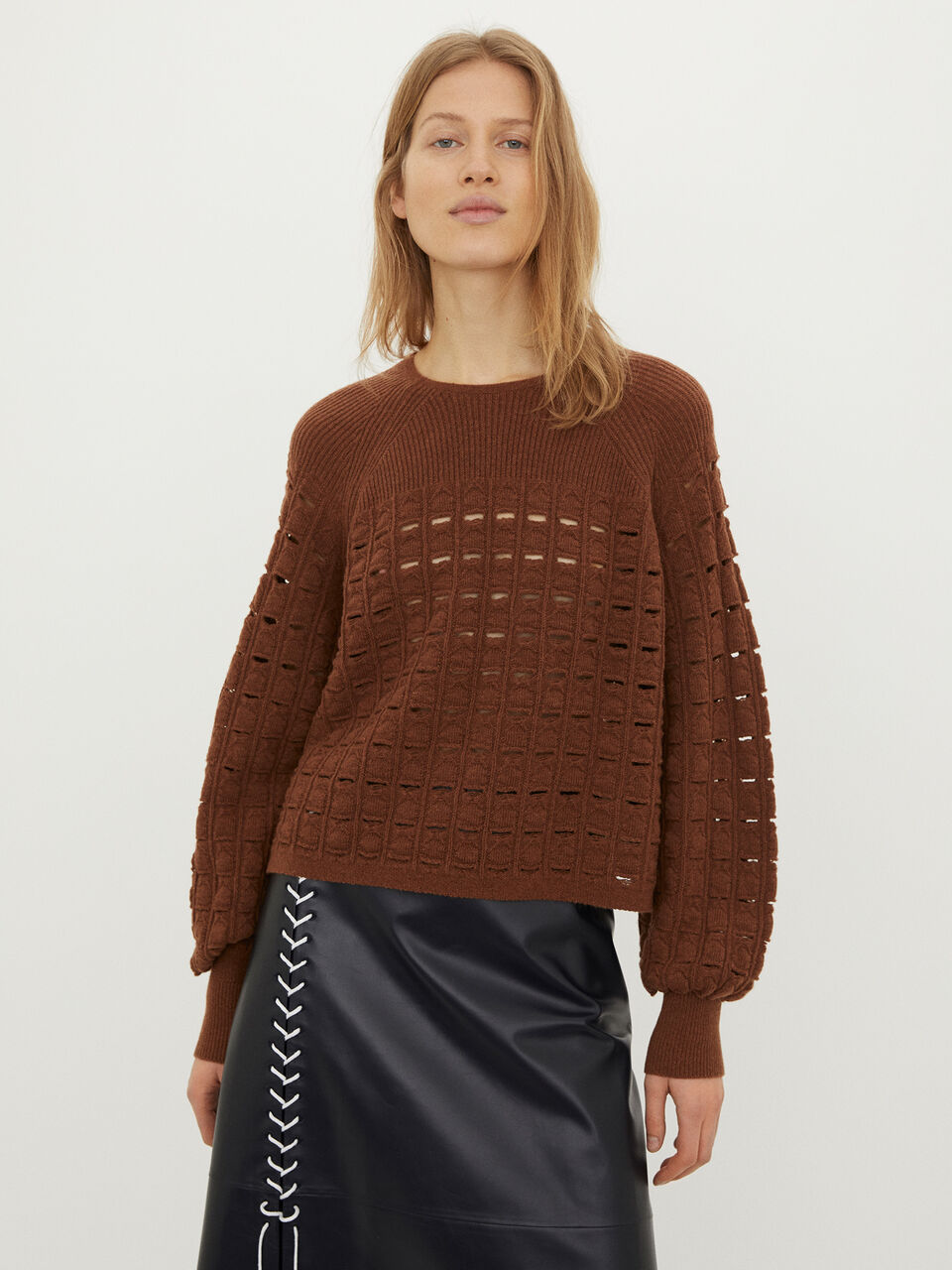Hulstrikket sweater Hulstrikket sweater
