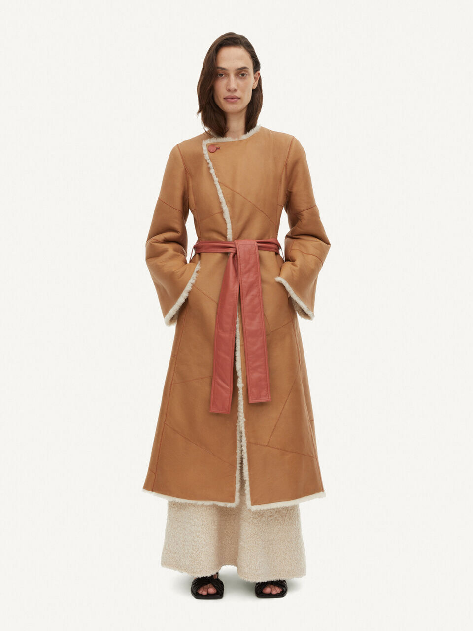 Perugia shearling and suede coat Perugia shearling and suede coat
