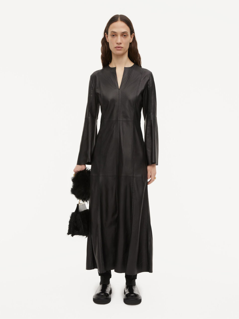 Karmillos leather maxi dress Karmillos leather maxi dress