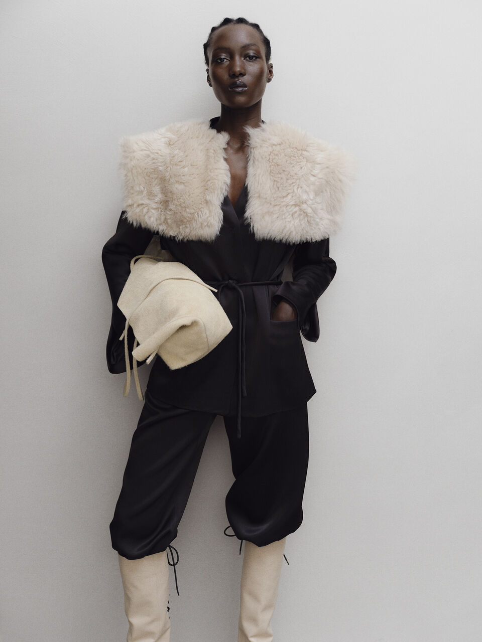 Shearl Fur Shearling Scarf Buy Accessories Online