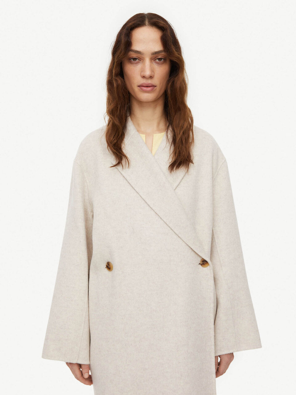 Ayvia double-breasted coat Ayvia double-breasted coat