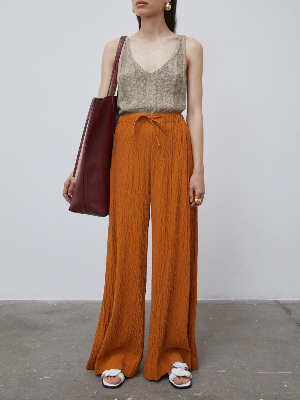 Pisca high-waist trousers Pisca high-waist trousers
