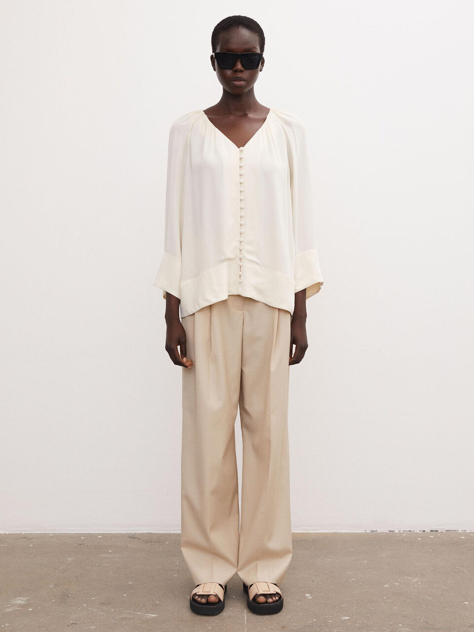 Coptisa crepe blouse Coptisa crepe blouse