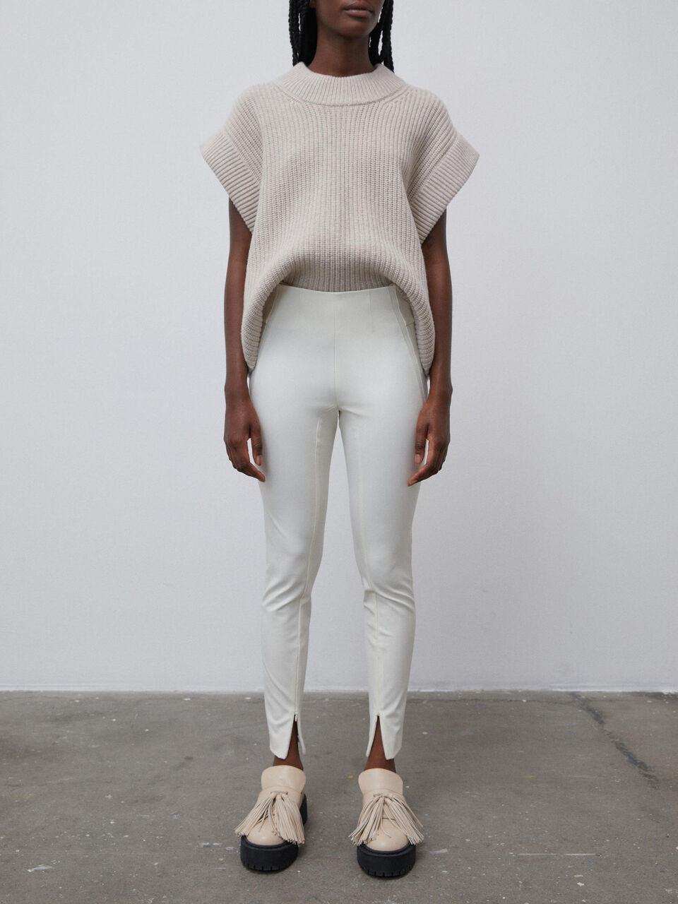 Adanis zippered trousers Adanis zippered trousers