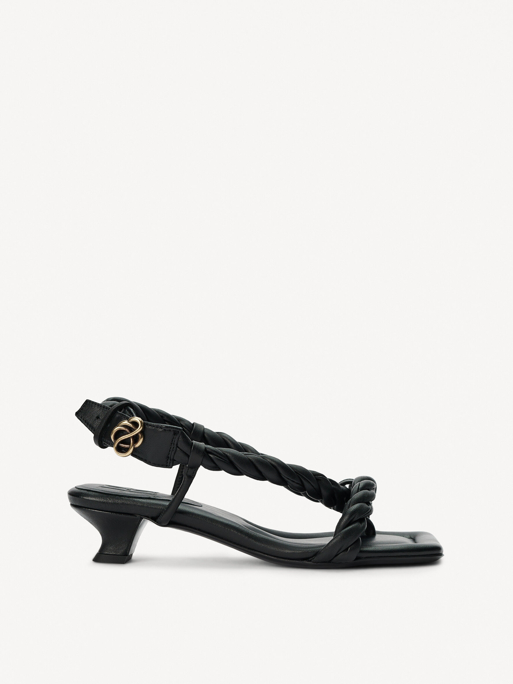 Buy MR Cobbler Black Slip on Sandals For Men Online - Get 55% Off