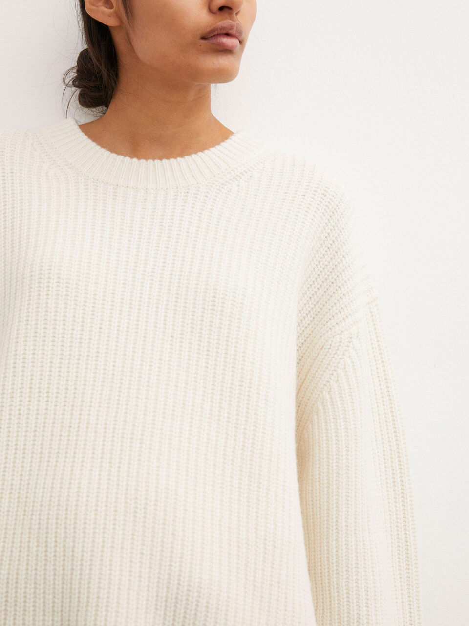 Amicia ribstrikket sweater Amicia ribstrikket sweater
