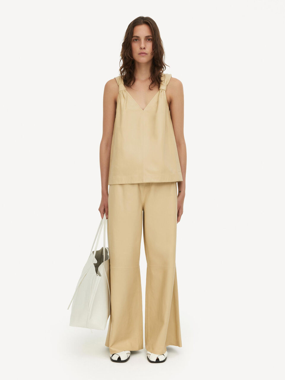 Arasima leather top Arasima leather top