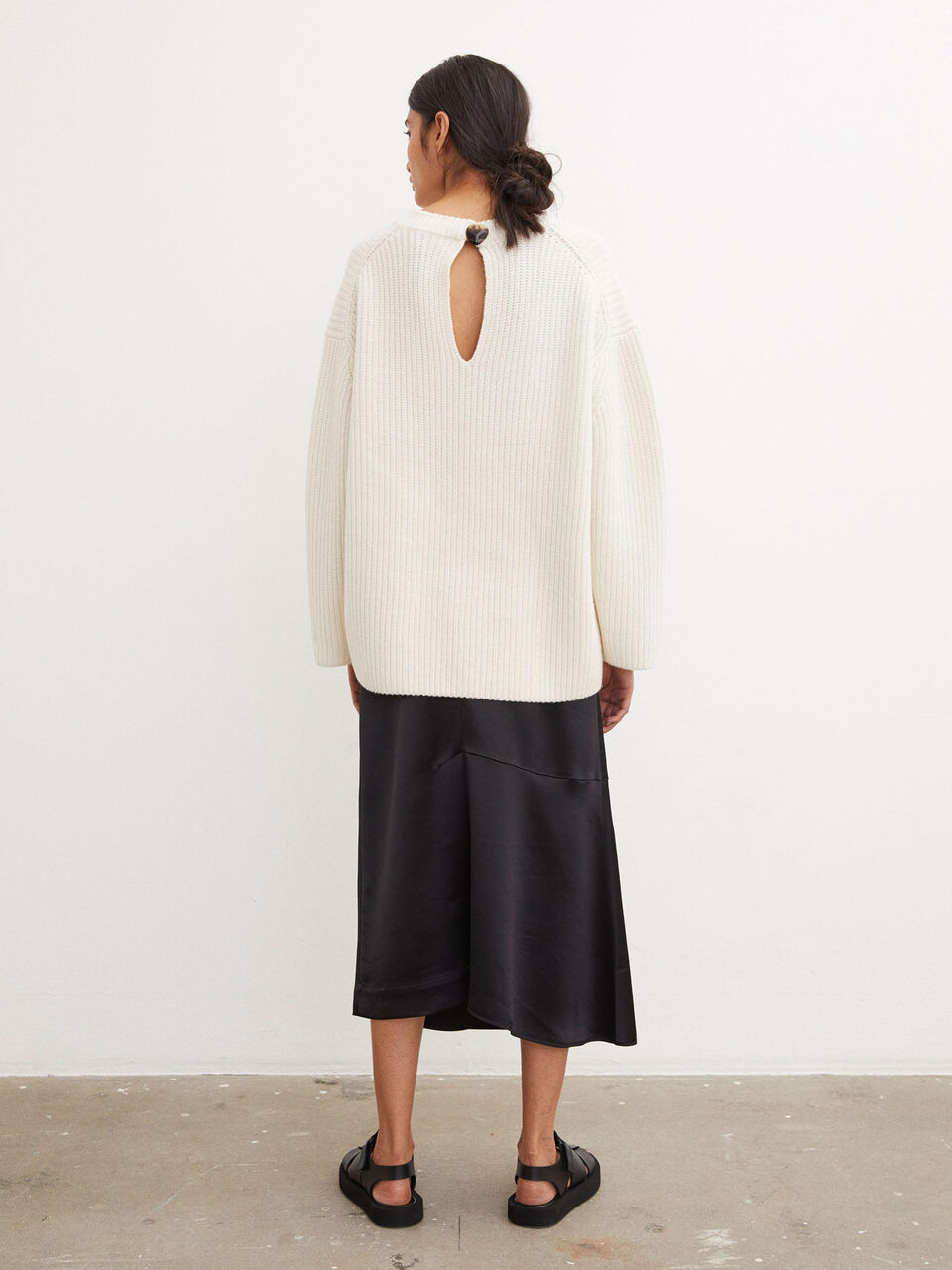 Amicia ribstrikket sweater Amicia ribstrikket sweater