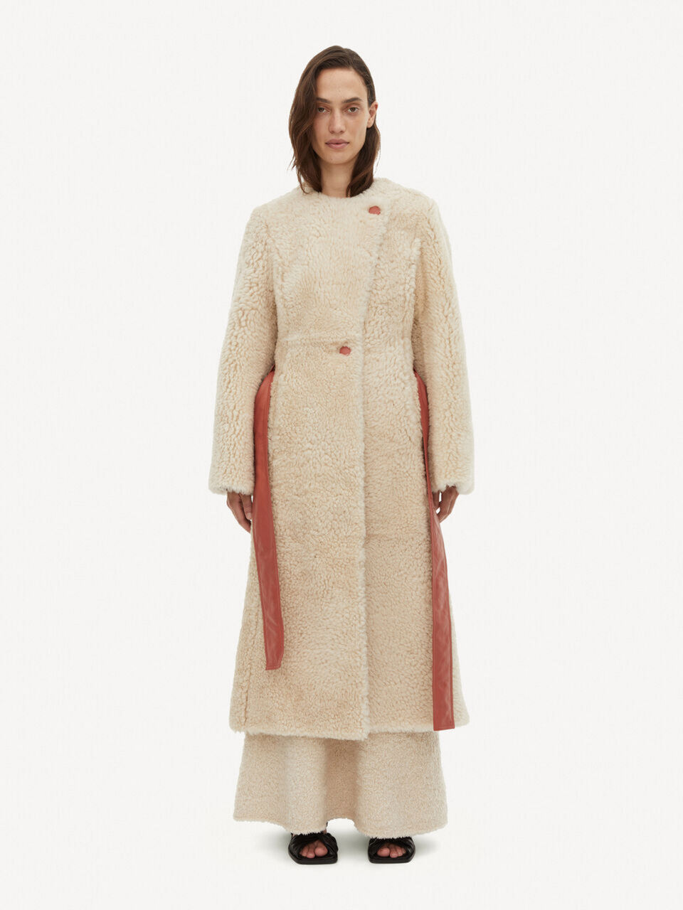 Perugia shearling and suede coat Perugia shearling and suede coat
