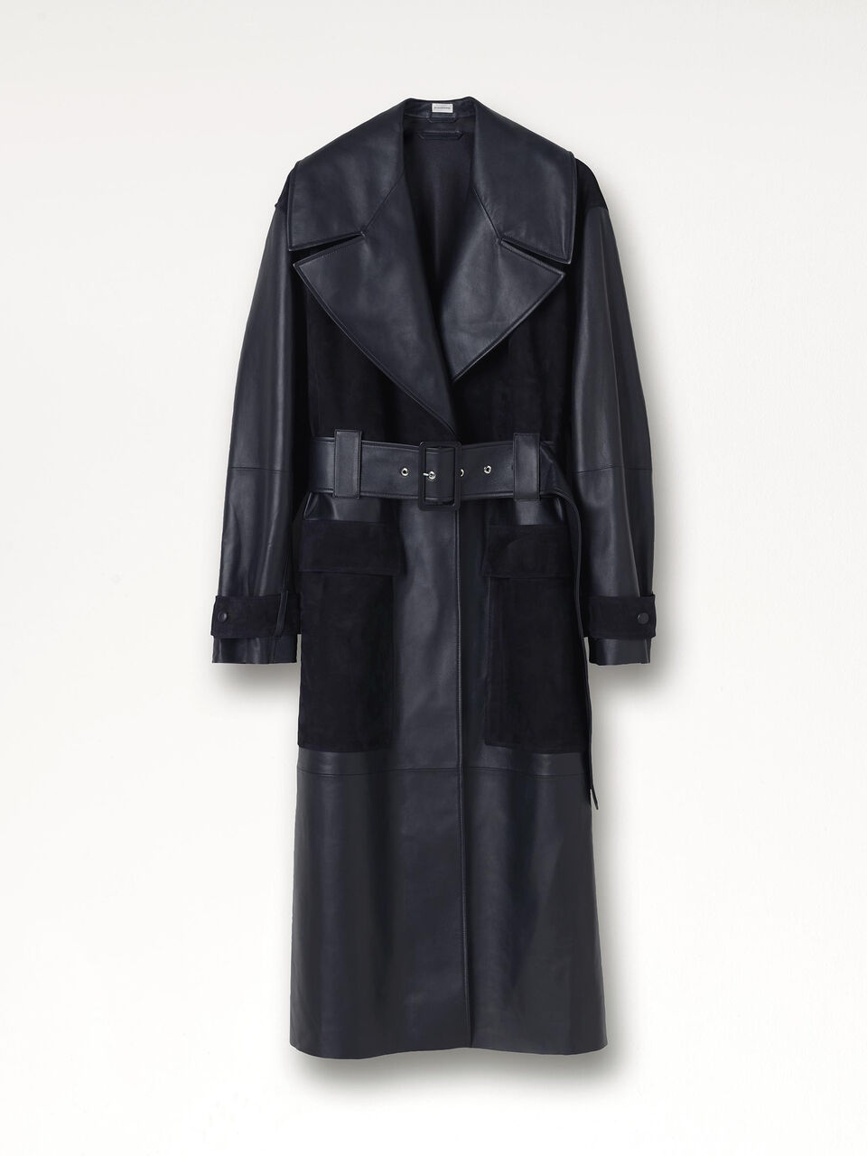 Brazoriala leather trench coat Brazoriala leather trench coat