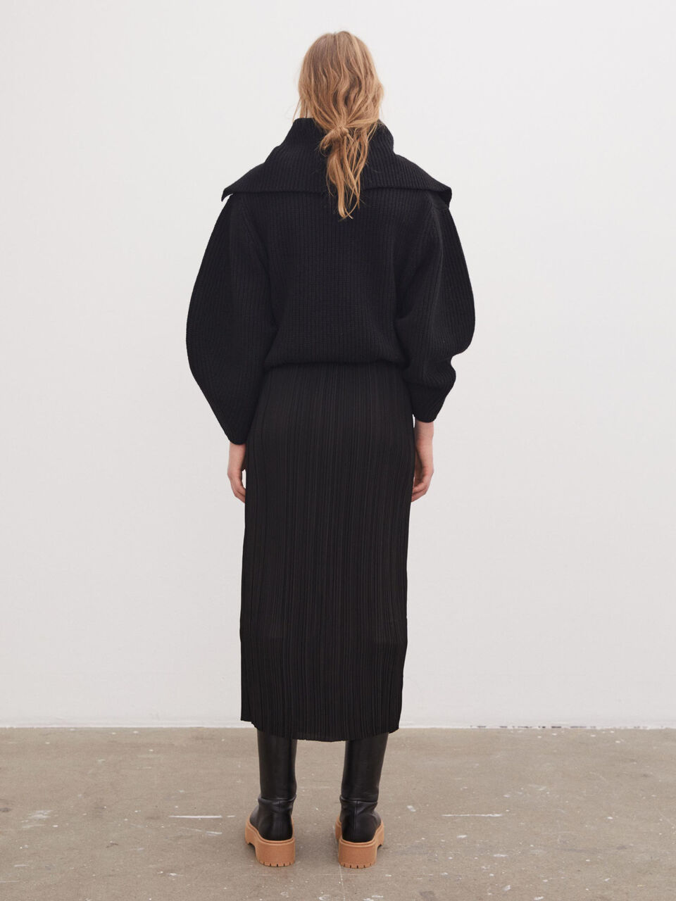 Remano plissé maxi skirt Remano plissé maxi skirt