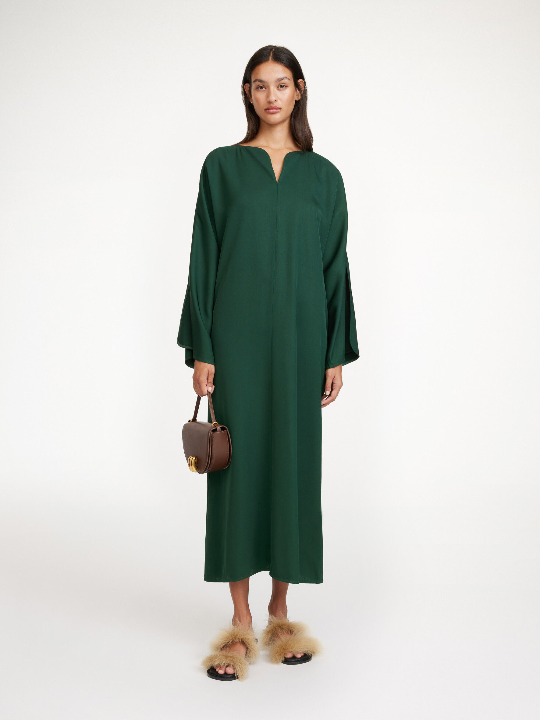 Cos green dress on sale
