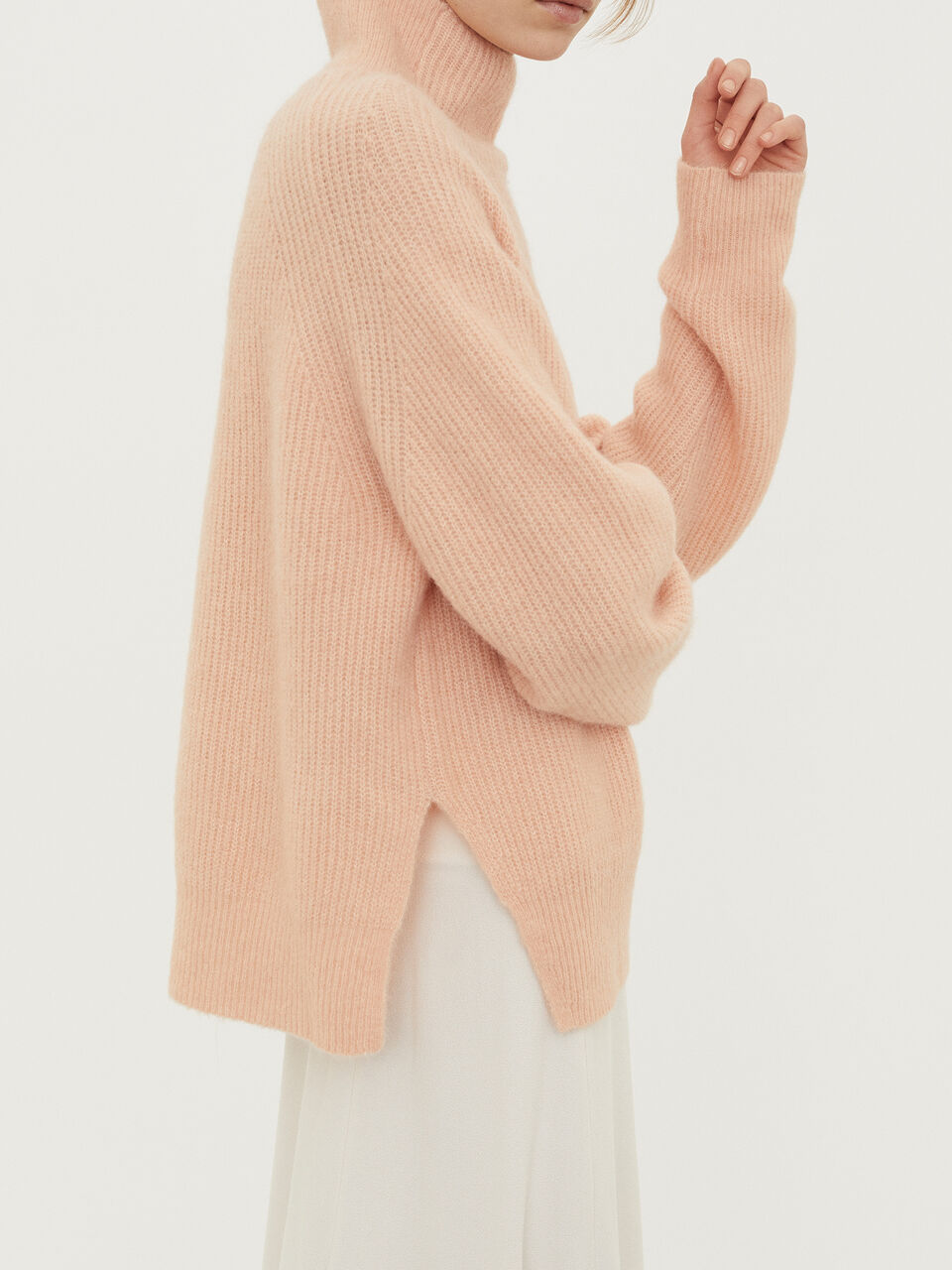 Ribbed-knit sweater Ribbed-knit sweater