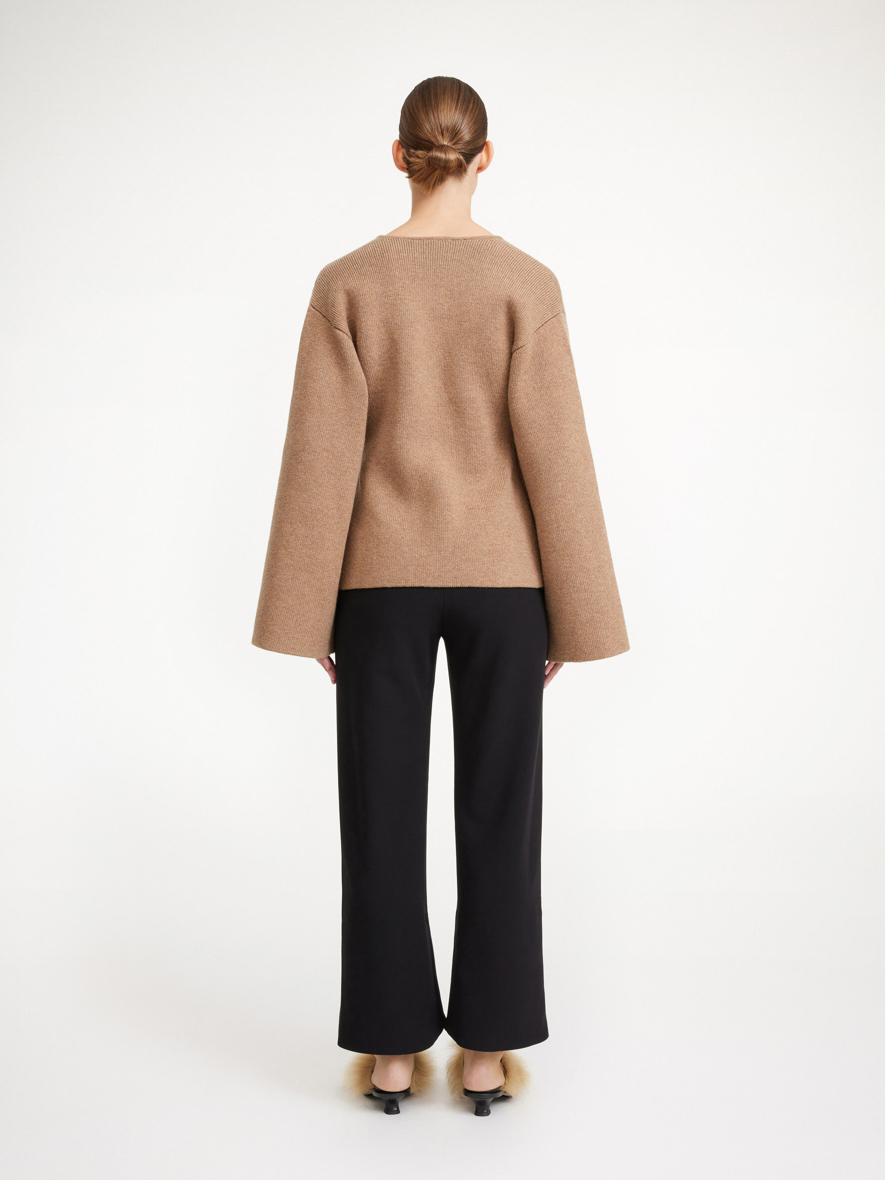 Toteme rennes sweater camel online