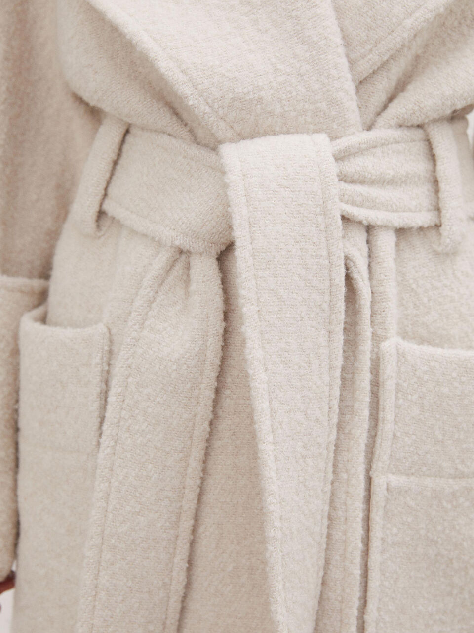 Crocus recycled wool-blend coat Crocus recycled wool-blend coat