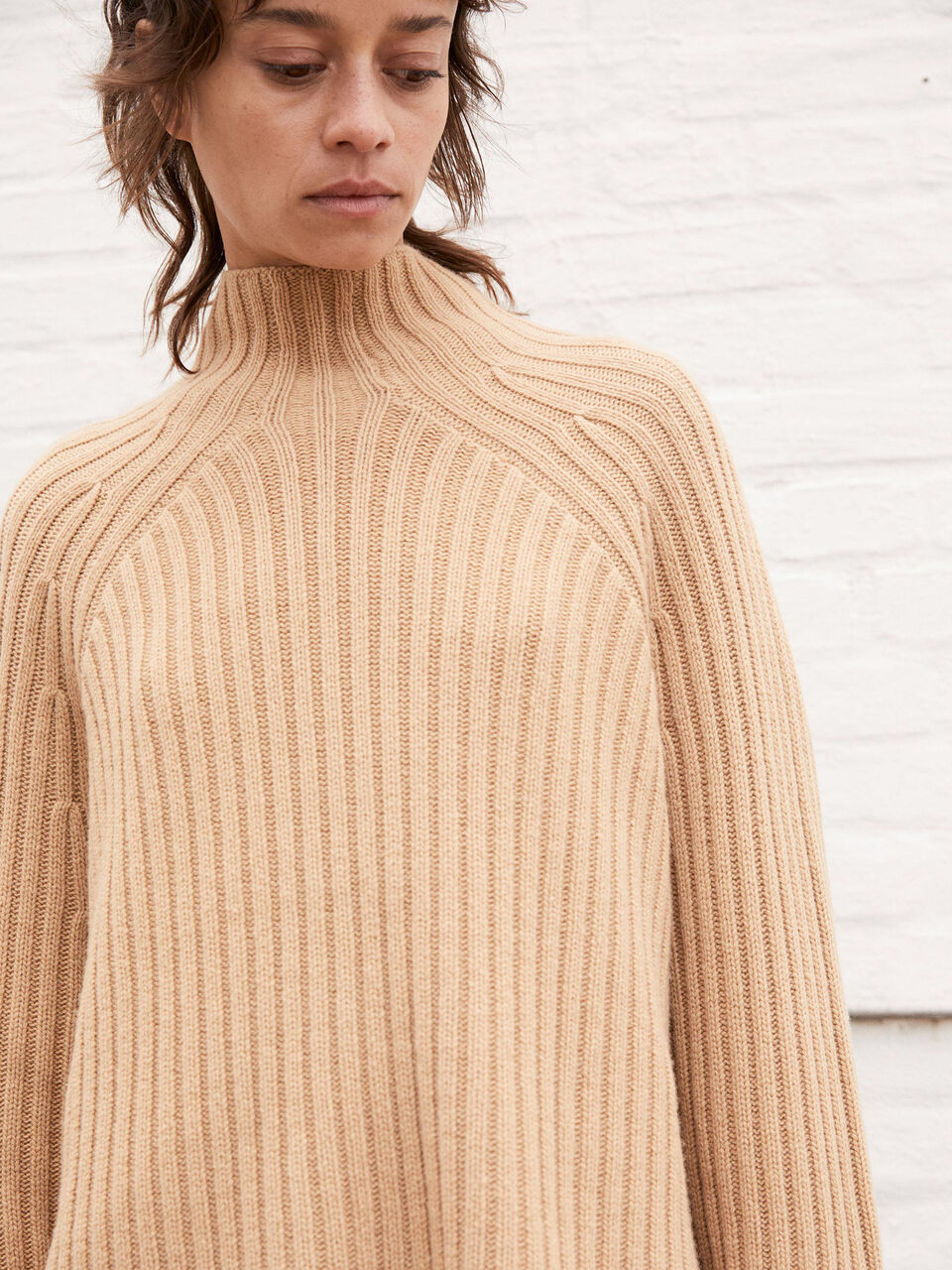 Peach knit sweater Peach knit sweater