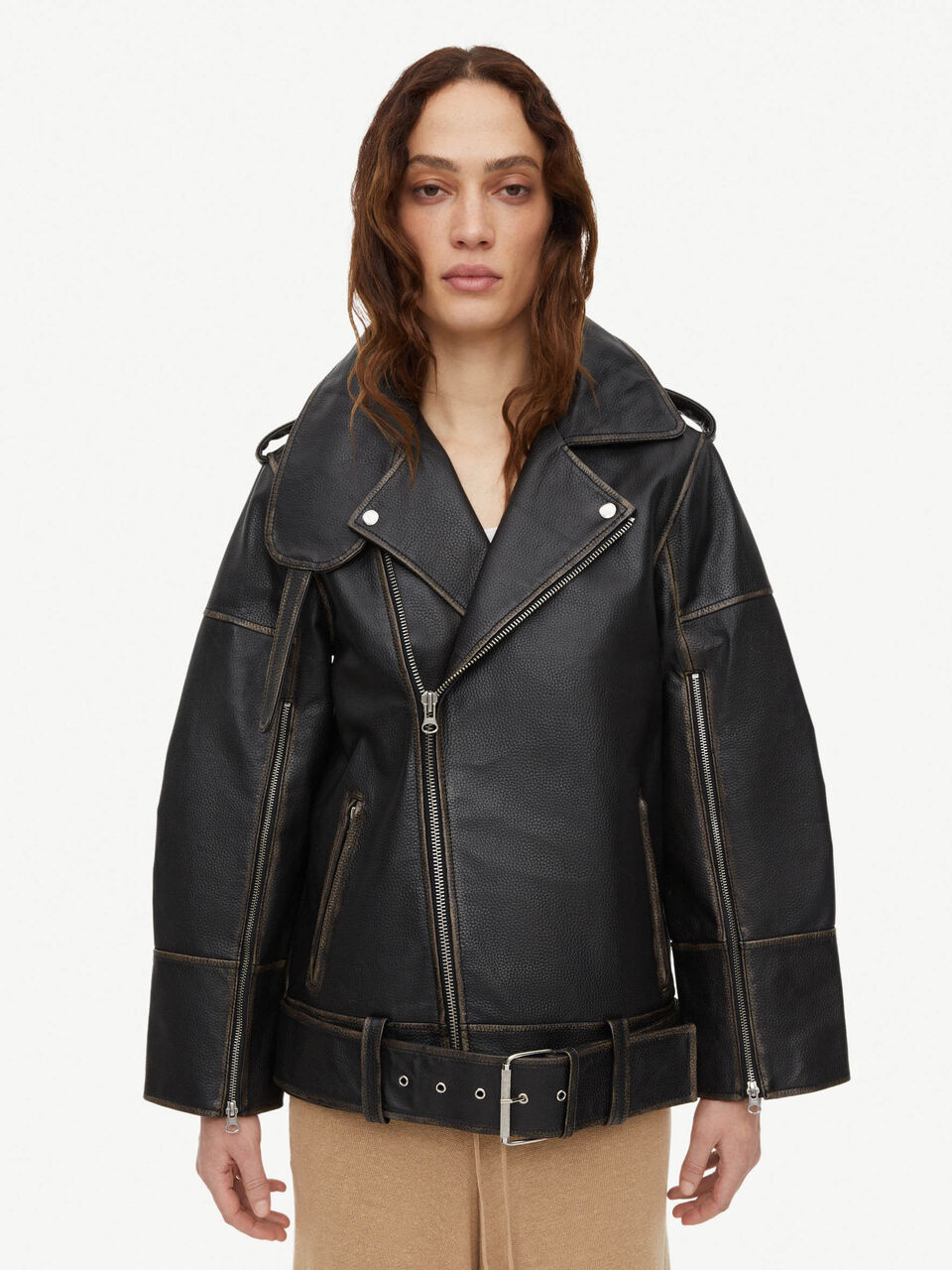 Beatrisse leather jacket Beatrisse leather jacket