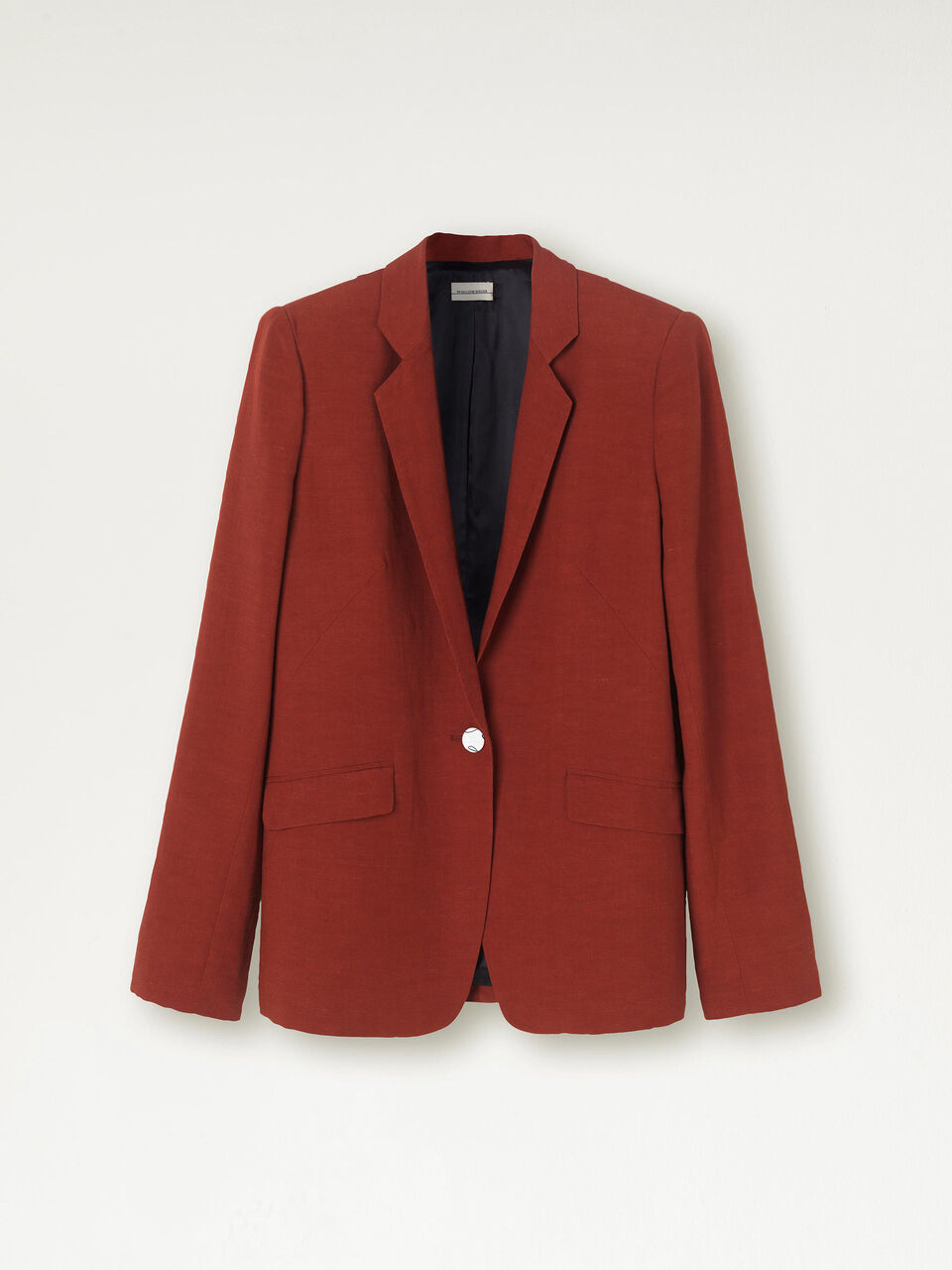 Linen-blend blazer Linen-blend blazer