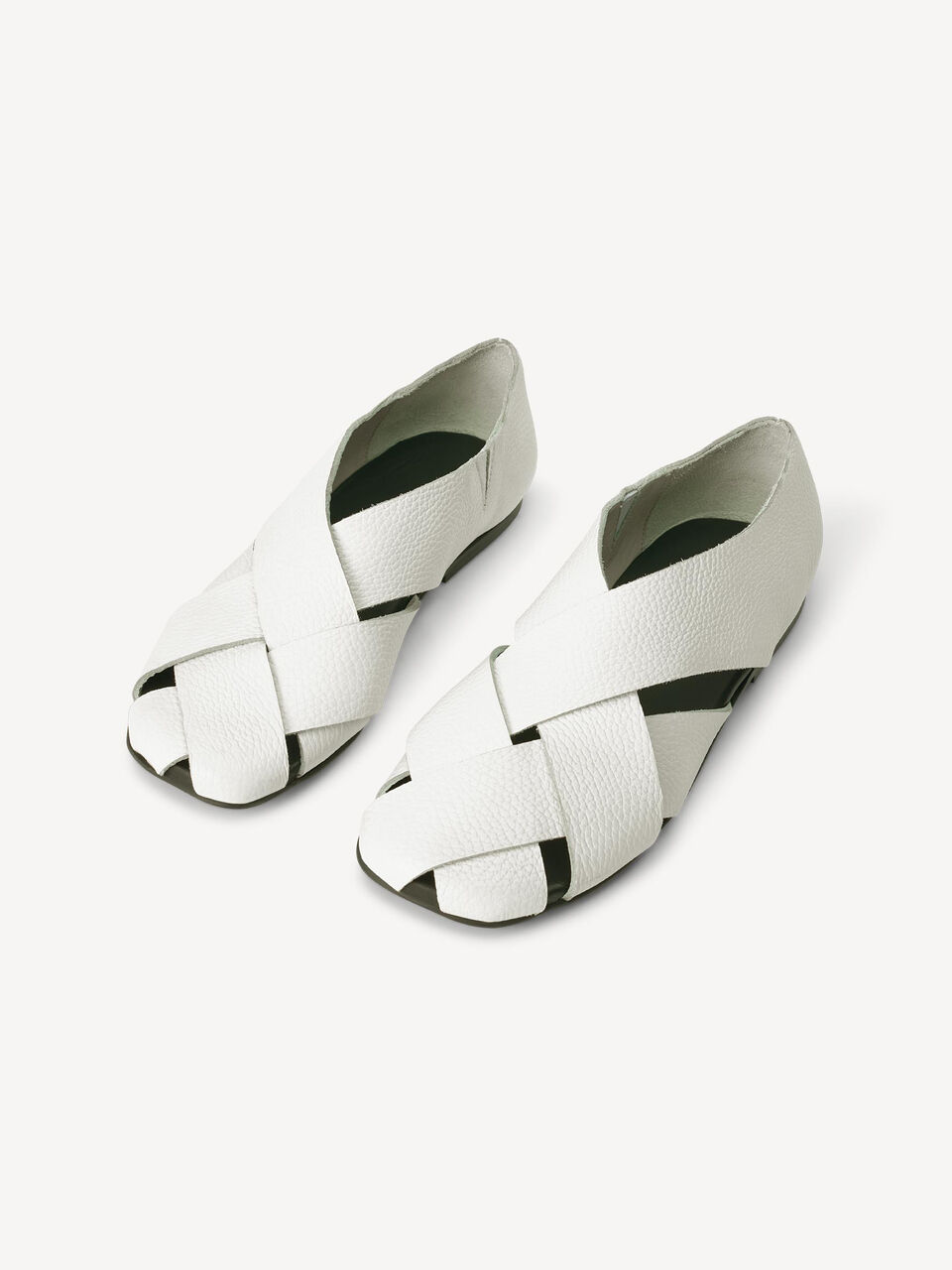 Franza leather flats Franza leather flats