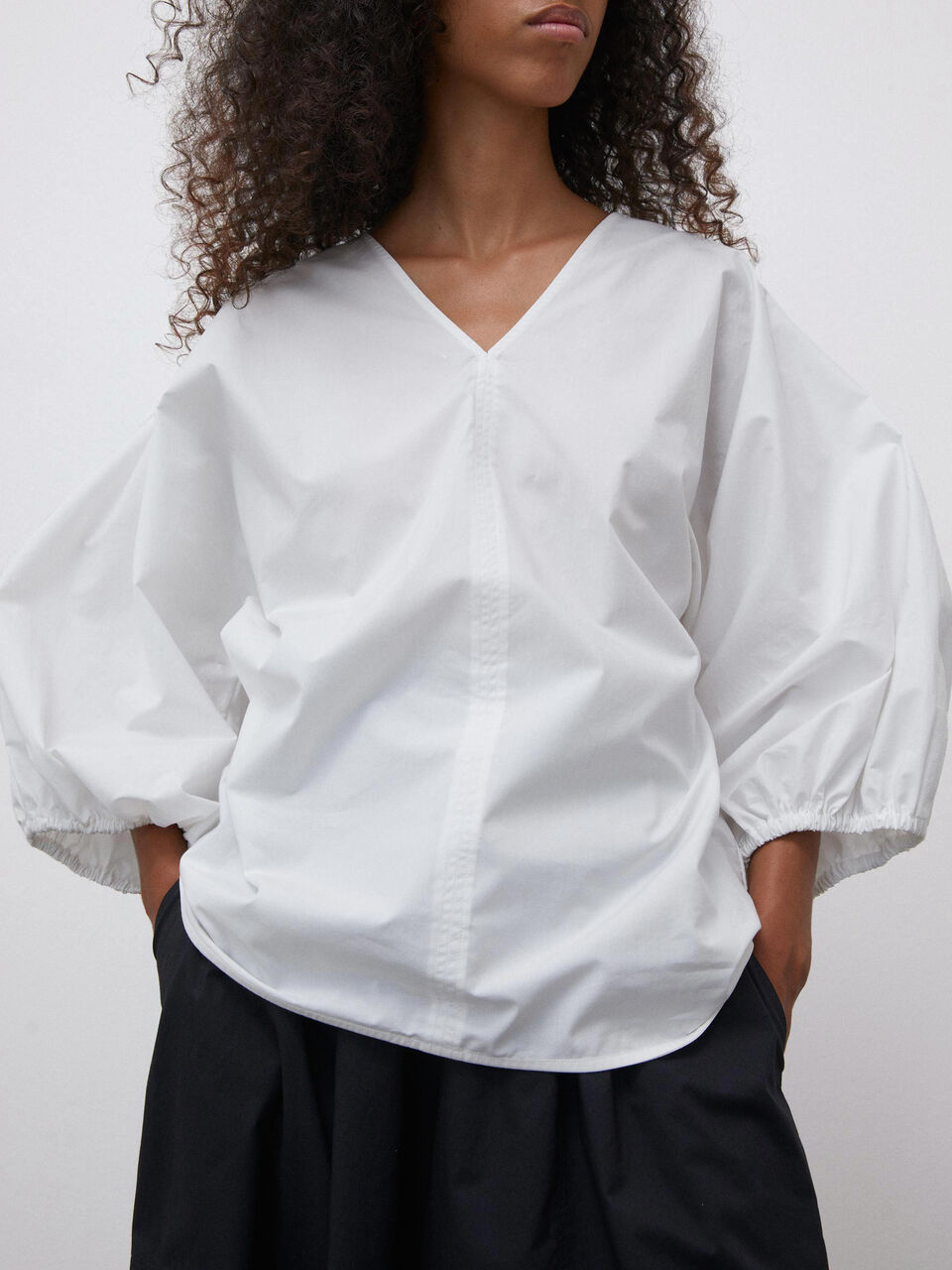 Blouse en coton biologique Piamontes Blouse en coton biologique Piamontes