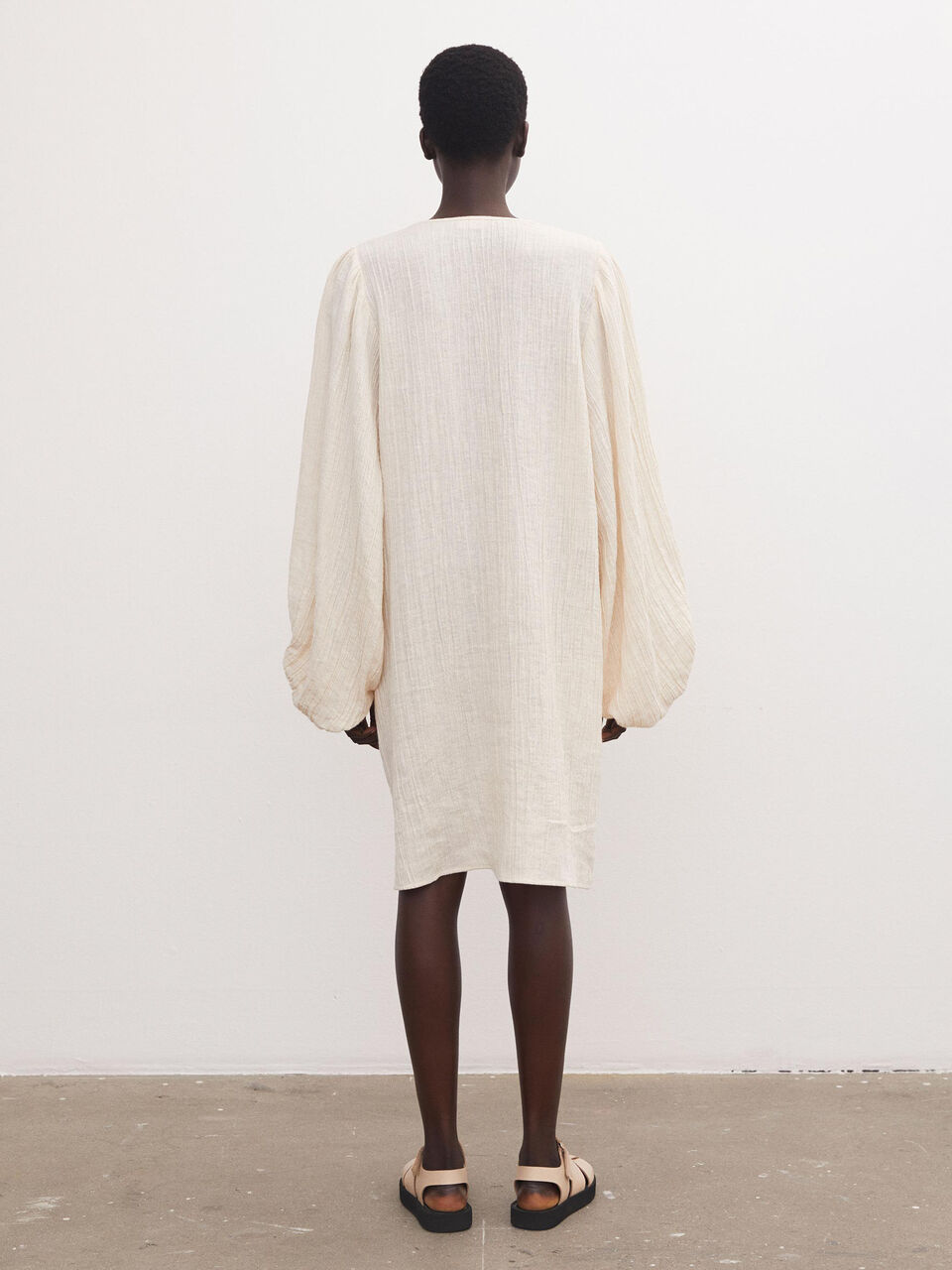 Dausia balloon-sleeved dress Dausia balloon-sleeved dress