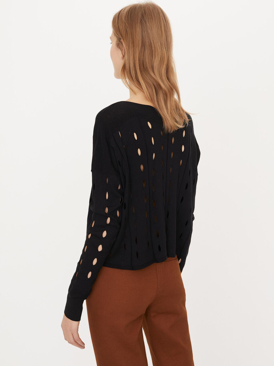 Pointelle sweater Pointelle sweater