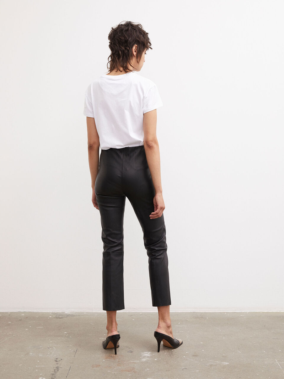Pantalon en cuir Florentina Pantalon en cuir Florentina