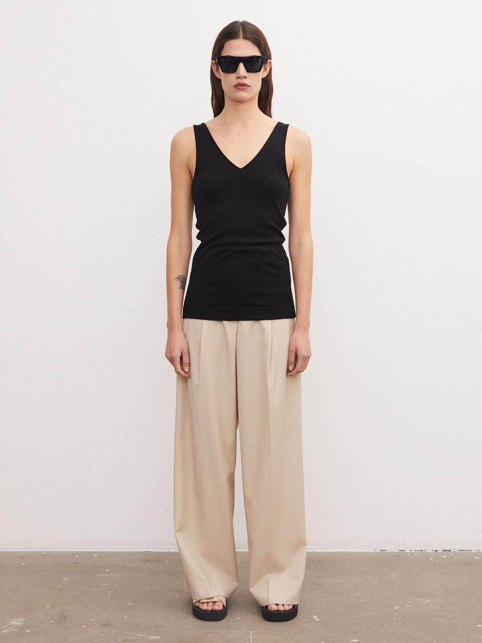 Casima Rippstrick-Tanktop Casima Rippstrick-Tanktop