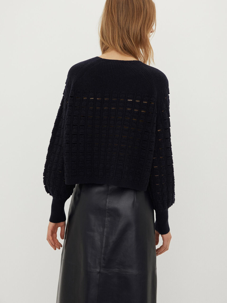 Pointelle sweater Pointelle sweater