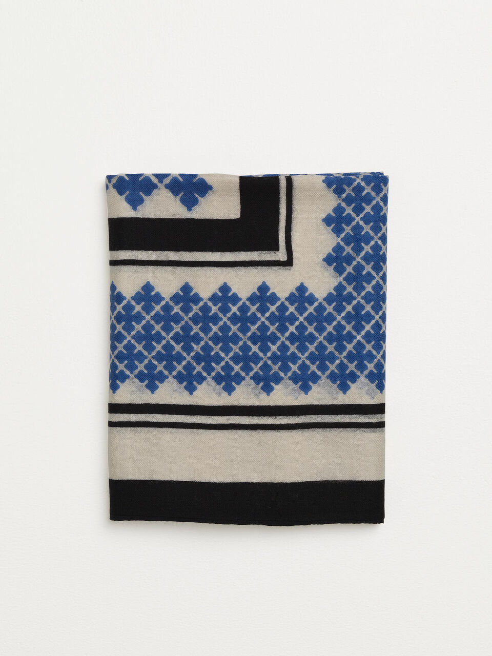 Tørklæde i twill-uld Tørklæde i twill-uld