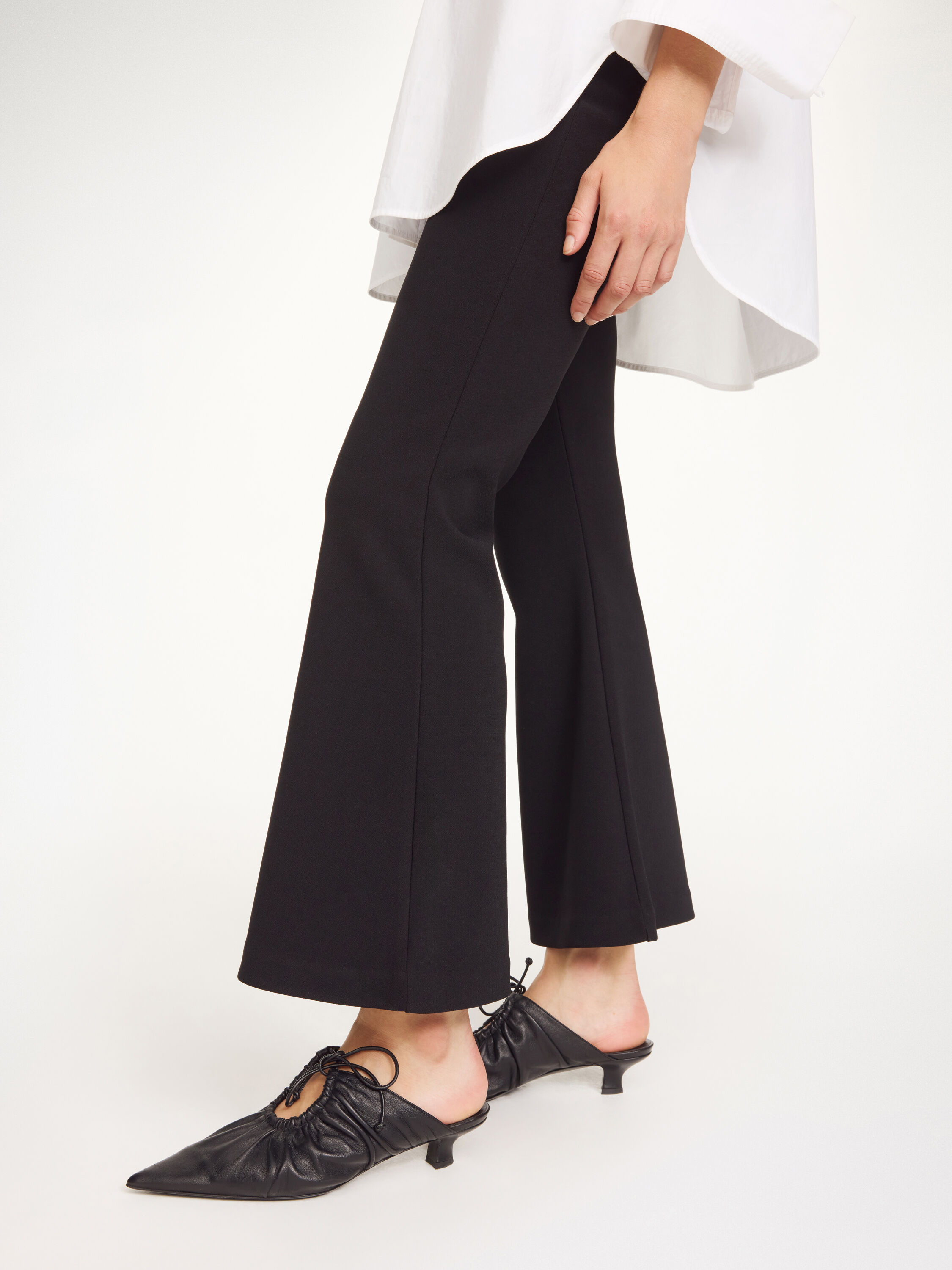 Pantalon &agrave; taille haute Vilanna