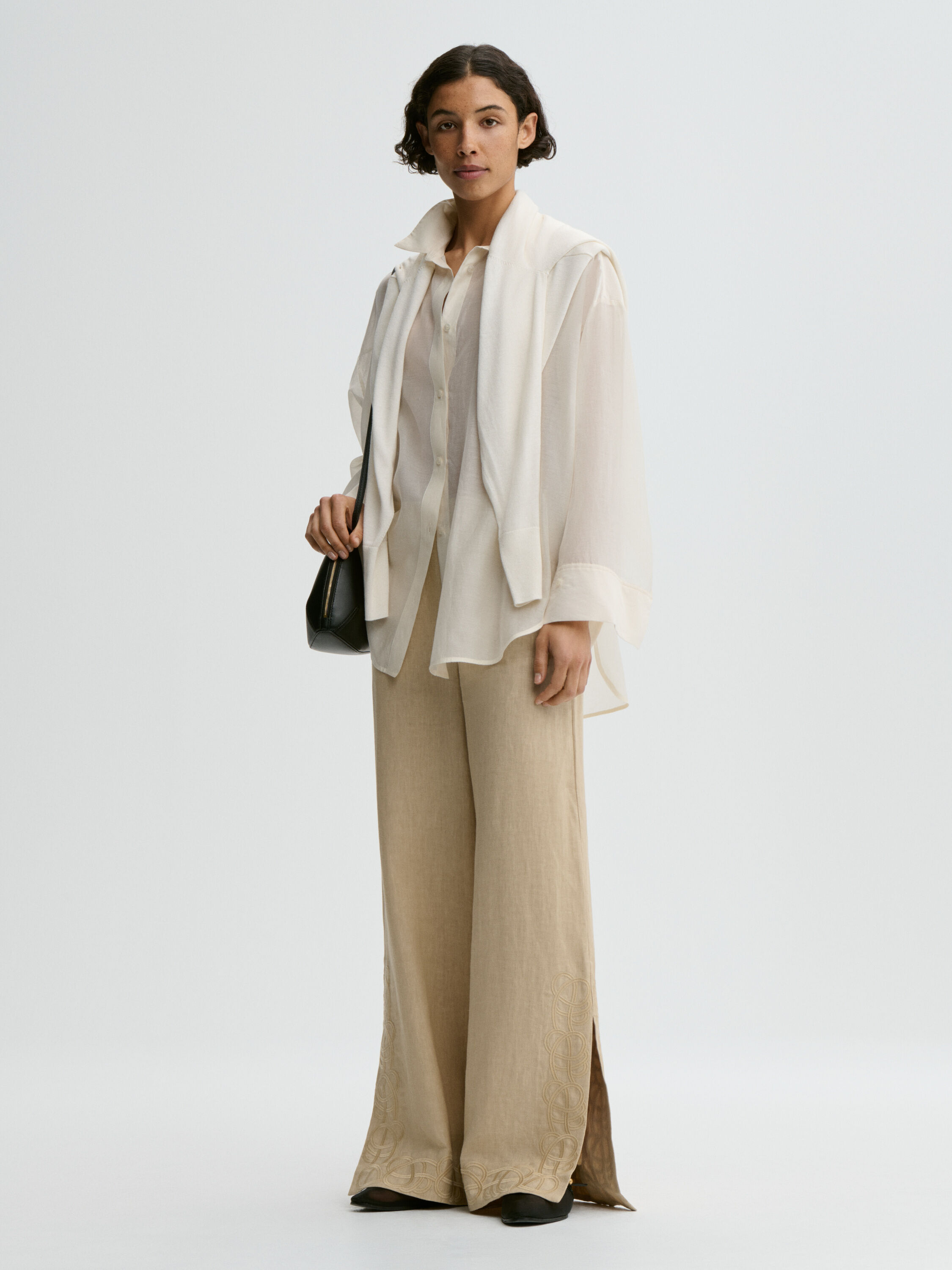 Michelle linen trousers