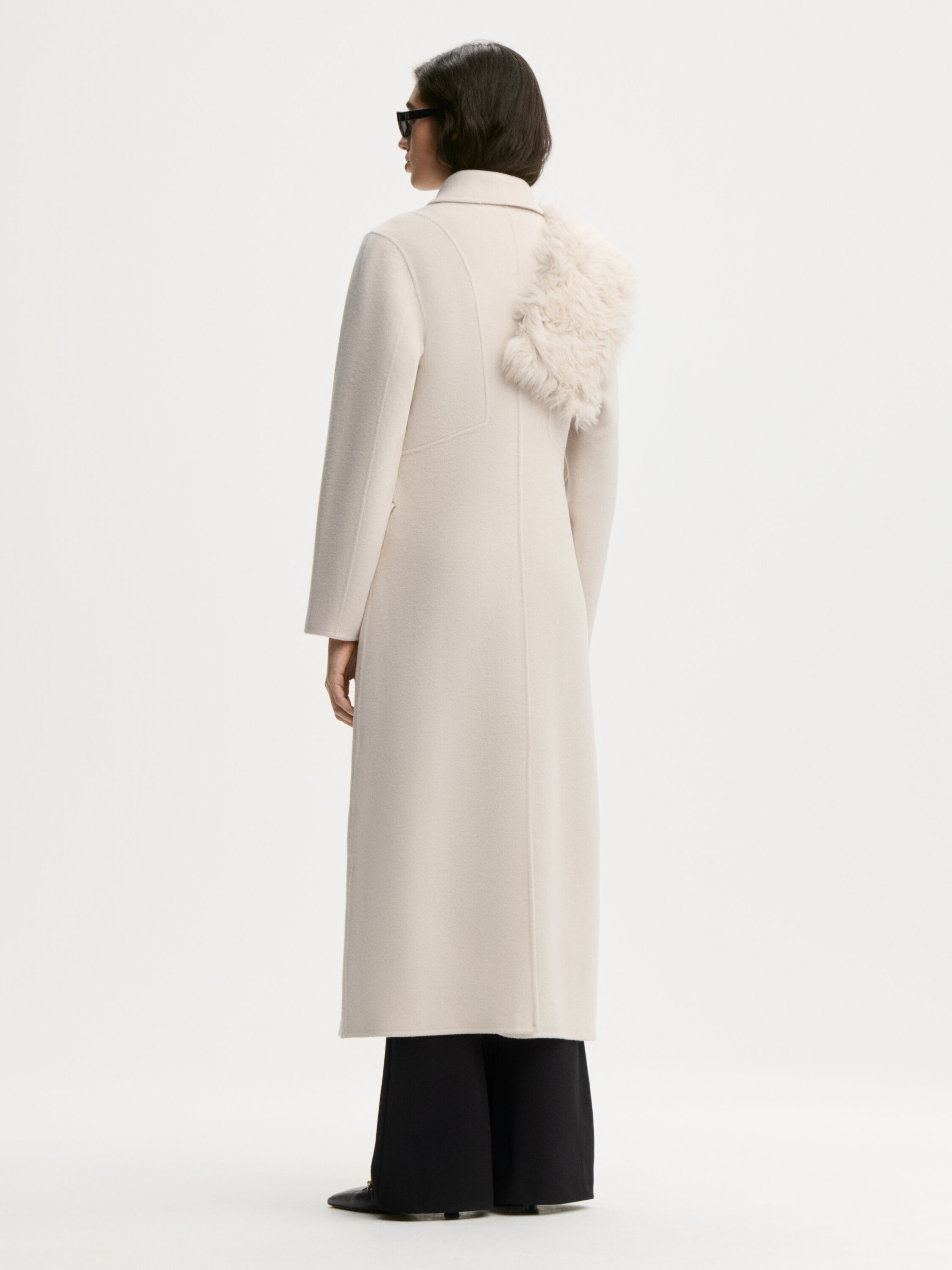 Magdalena wool coat