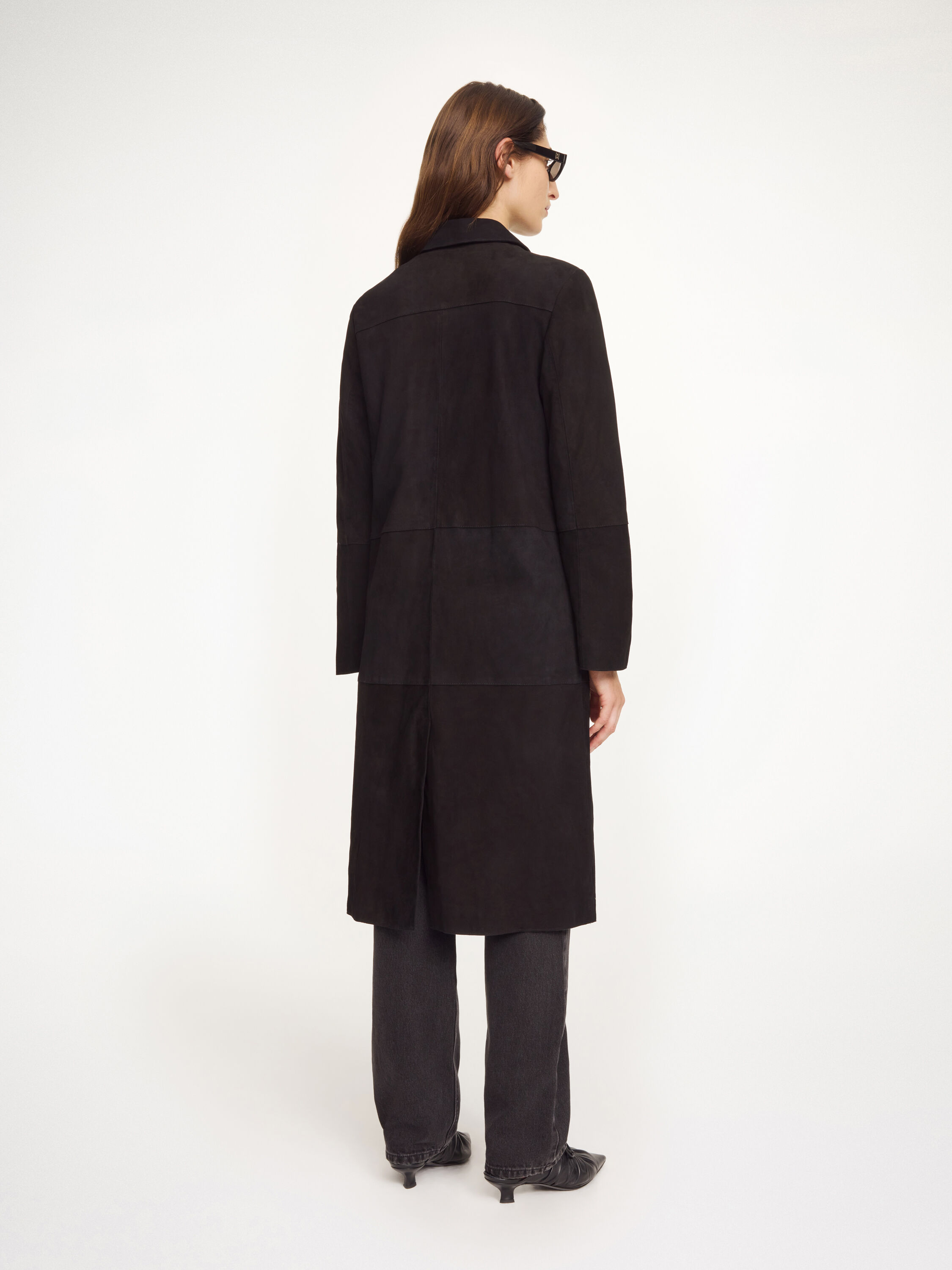 Jannie suede maxi jacket