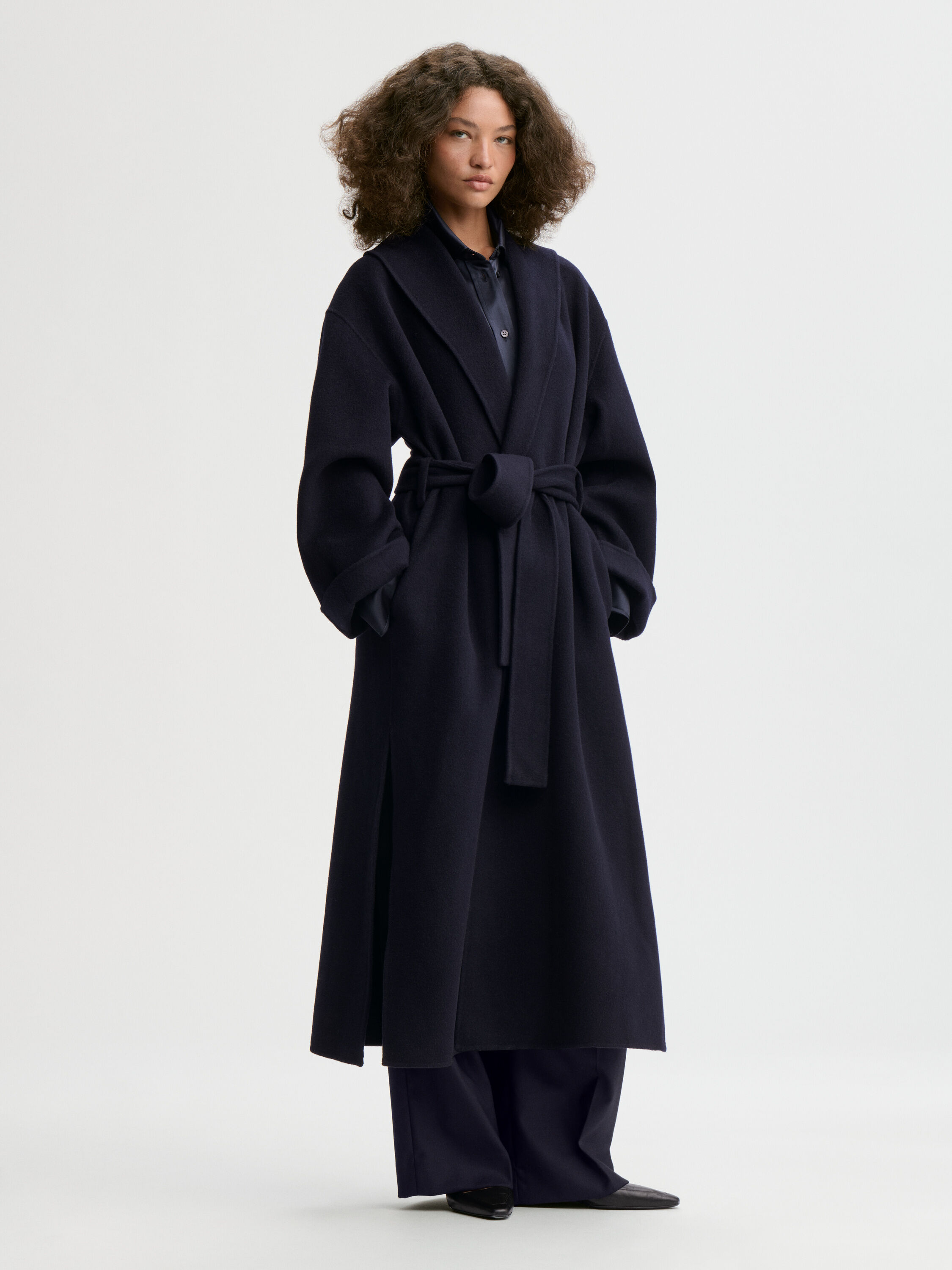 Manteau en laine Trullem