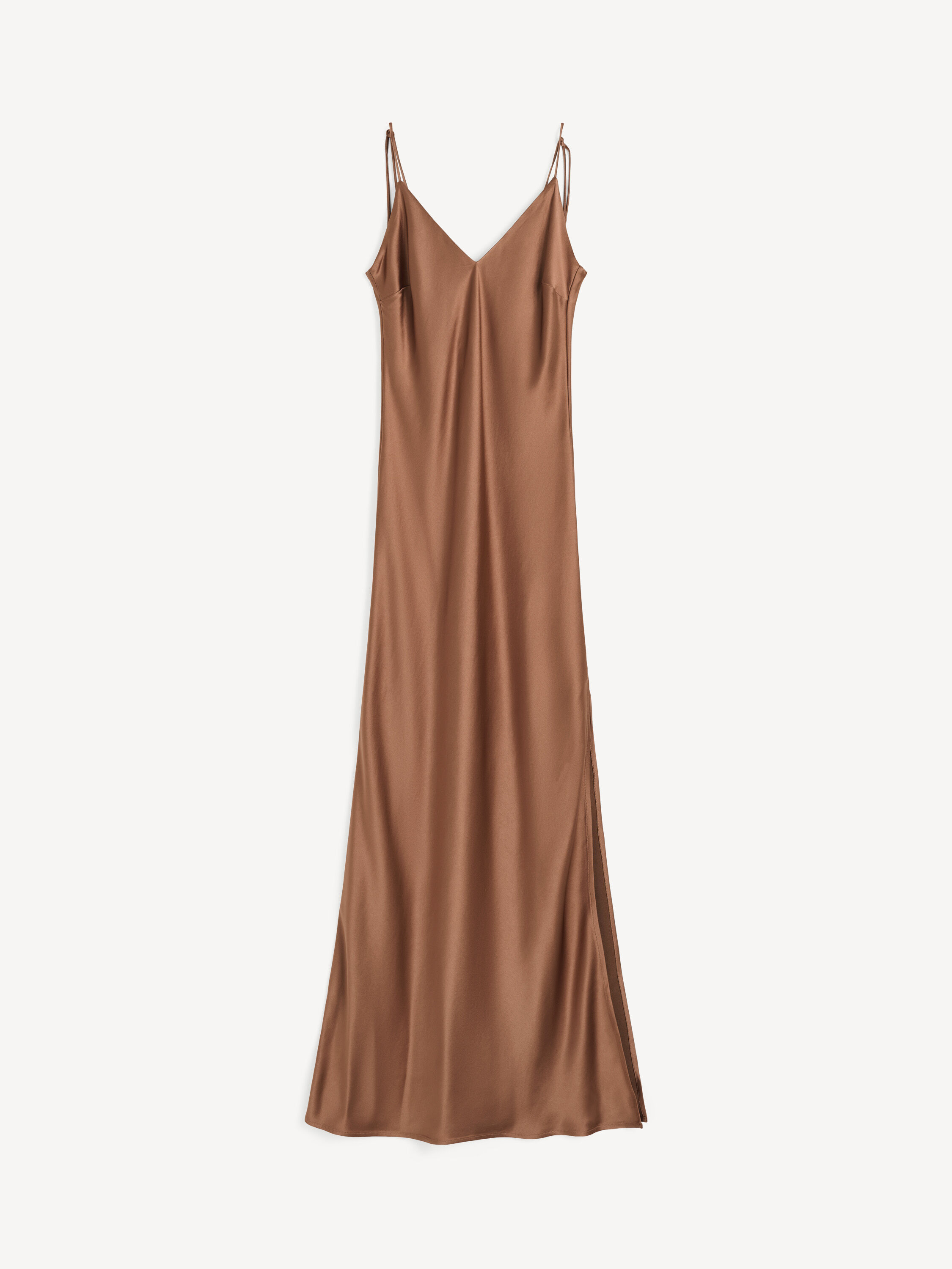 Robe maxi en satin Pascale
